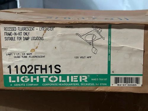 Lightolier 1102fh1s recessed - lightolier,